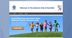 Desktop Screenshot of deerfieldoptimist.org